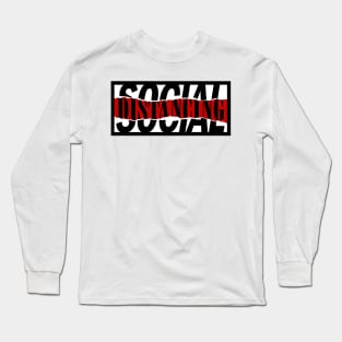 Social Distancing Long Sleeve T-Shirt